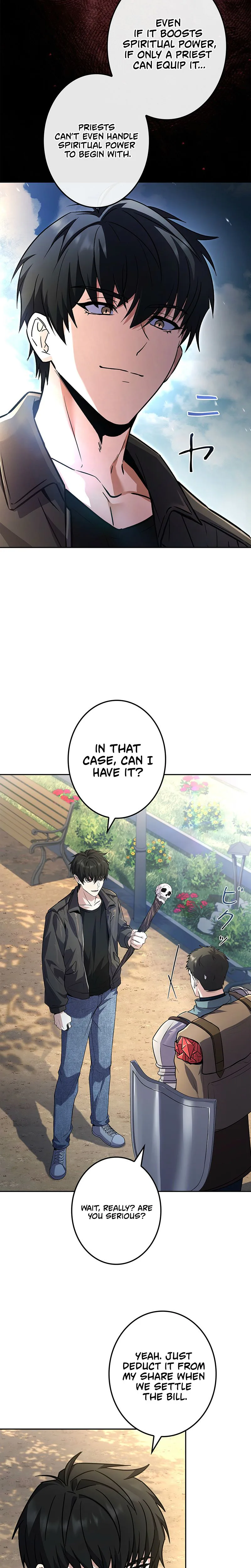 The Saint Levels Up Through Necromancy Chapter 5, page 17 of 48