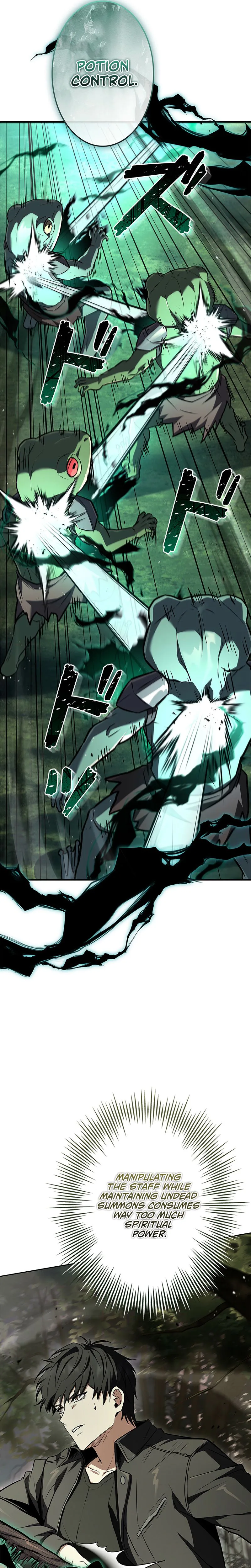 The Saint Levels Up Through Necromancy Chapter 5, page 34 of 48