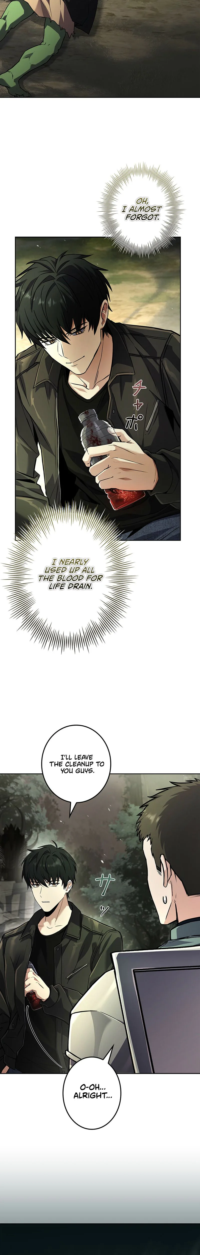 The Saint Levels Up Through Necromancy Chapter 5, page 8 of 48