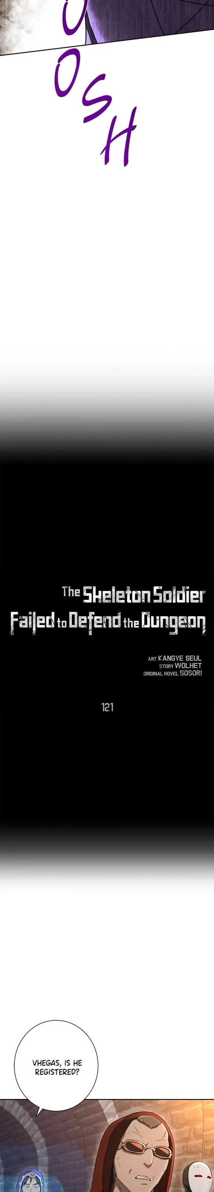 The Skeleton Soldier Failed to Defend the Dungeon Chapter 121, page 8 of 40
