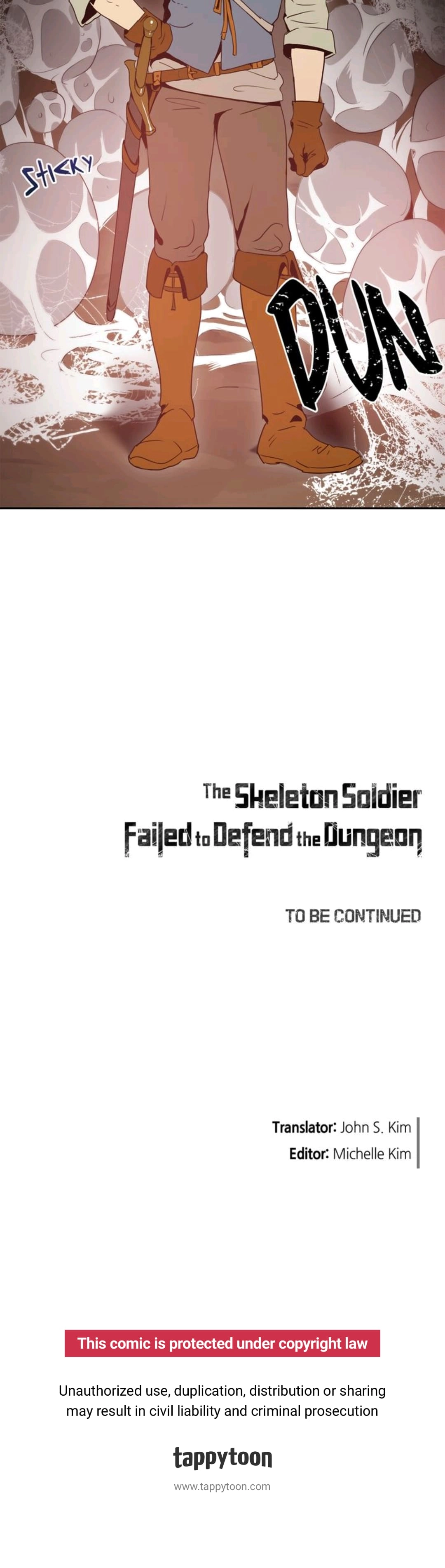 The Skeleton Soldier Failed to Defend the Dungeon Chapter 15, page 54 of 54