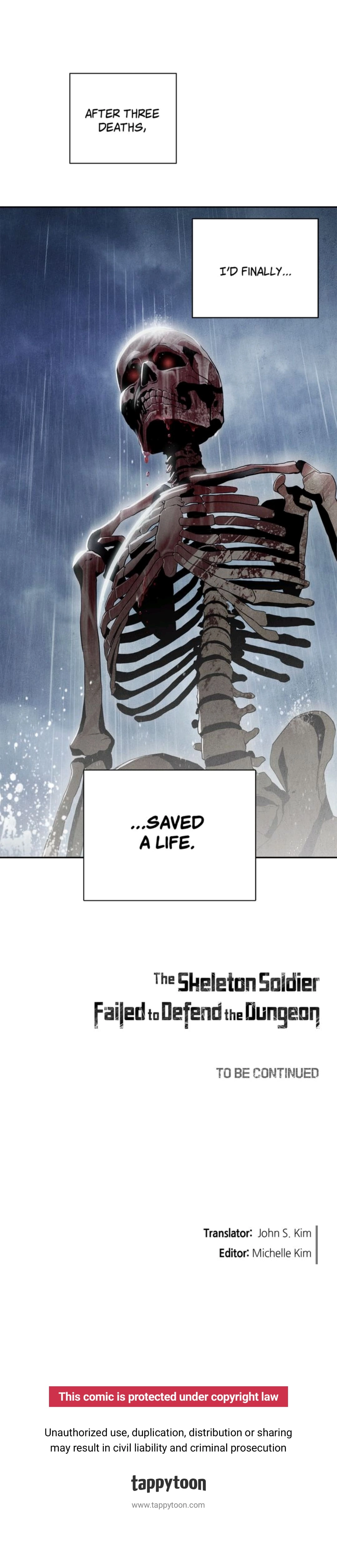 The Skeleton Soldier Failed to Defend the Dungeon Chapter 2, page 50 of 50