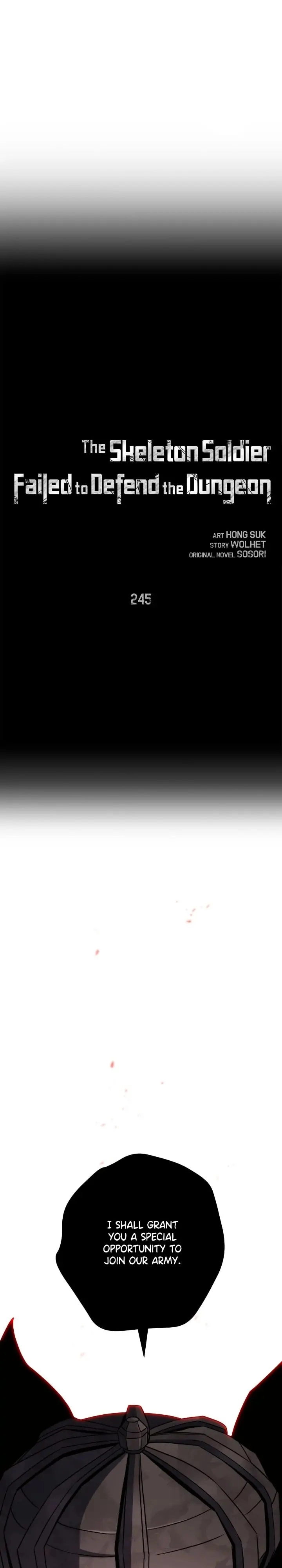 The Skeleton Soldier Failed to Defend the Dungeon Chapter 245, page 12 of 65