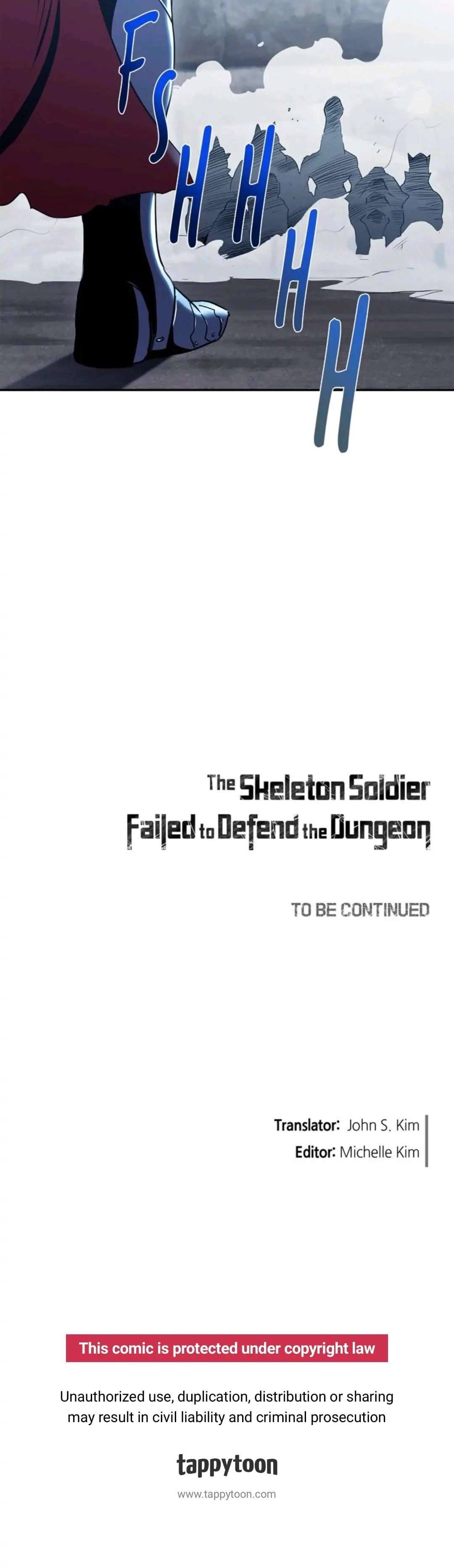 The Skeleton Soldier Failed to Defend the Dungeon Chapter 43, page 43 of 44