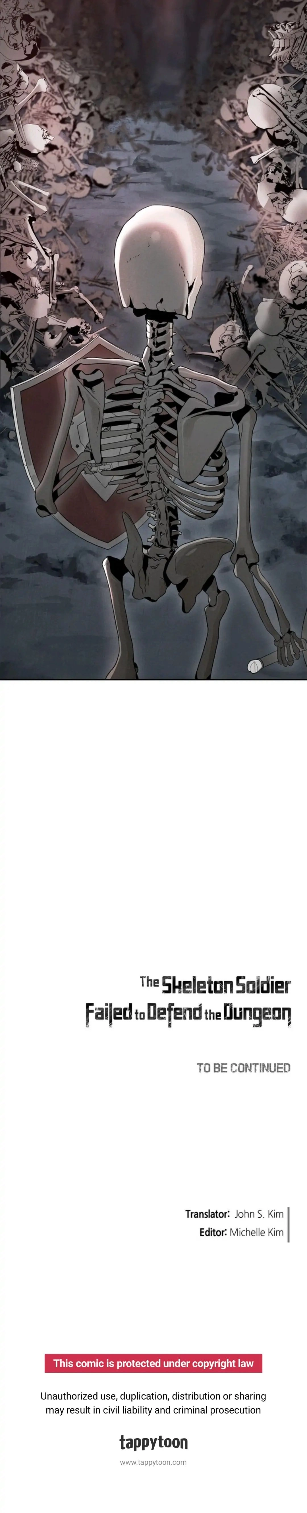 The Skeleton Soldier Failed to Defend the Dungeon Chapter 47, page 56 of 57