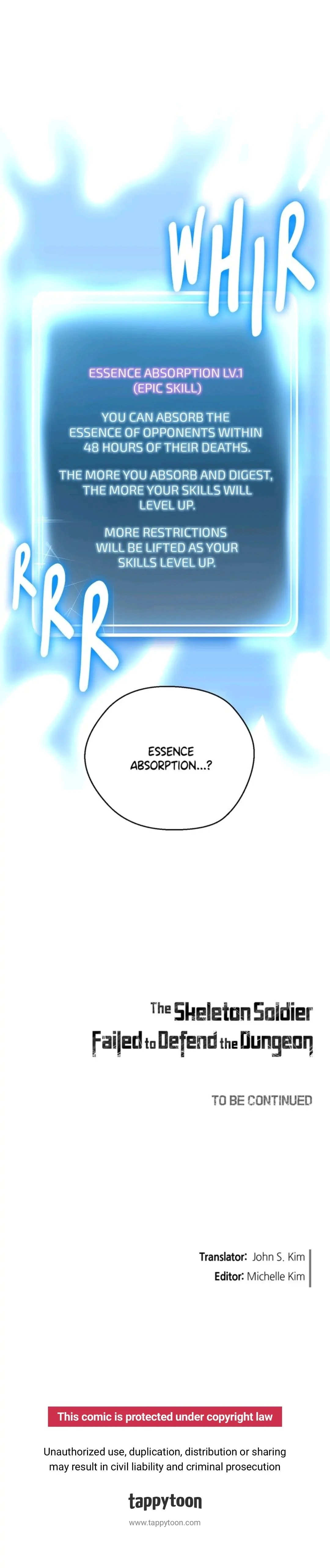 The Skeleton Soldier Failed to Defend the Dungeon Chapter 49, page 53 of 54