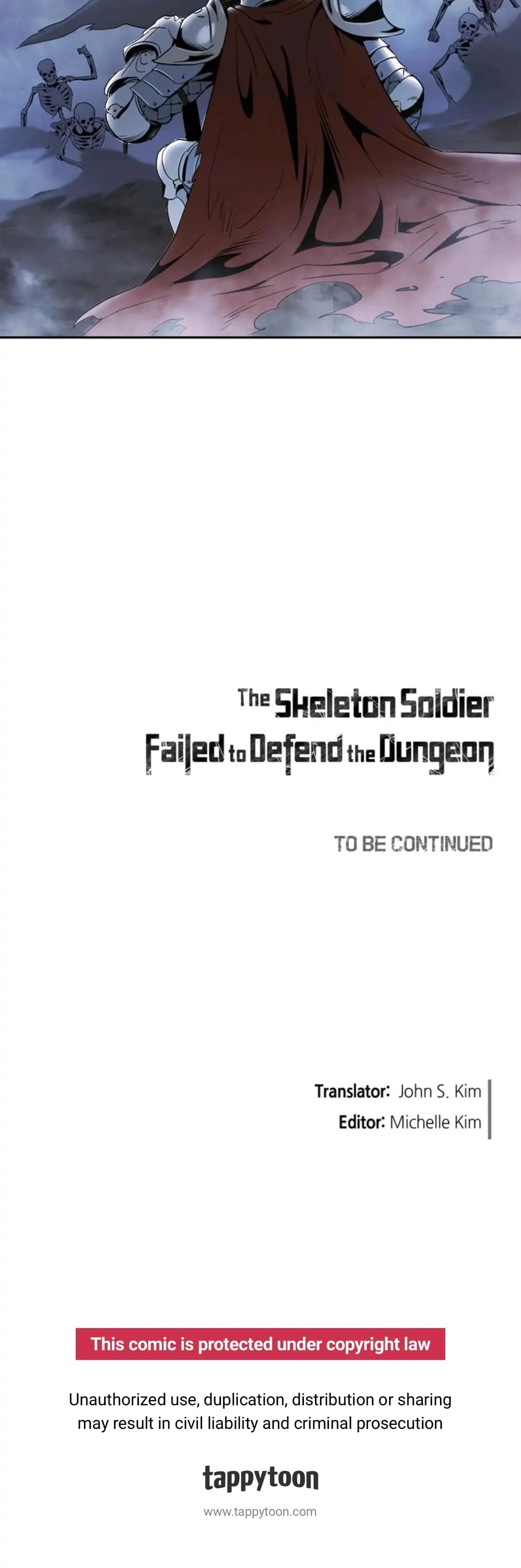 The Skeleton Soldier Failed to Defend the Dungeon Chapter 52, page 56 of 57