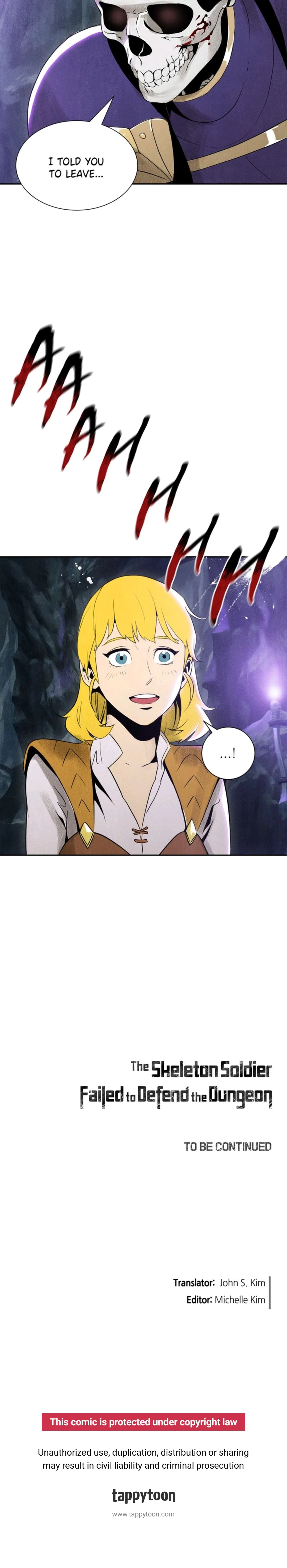 The Skeleton Soldier Failed to Defend the Dungeon Chapter 6, page 44 of 44