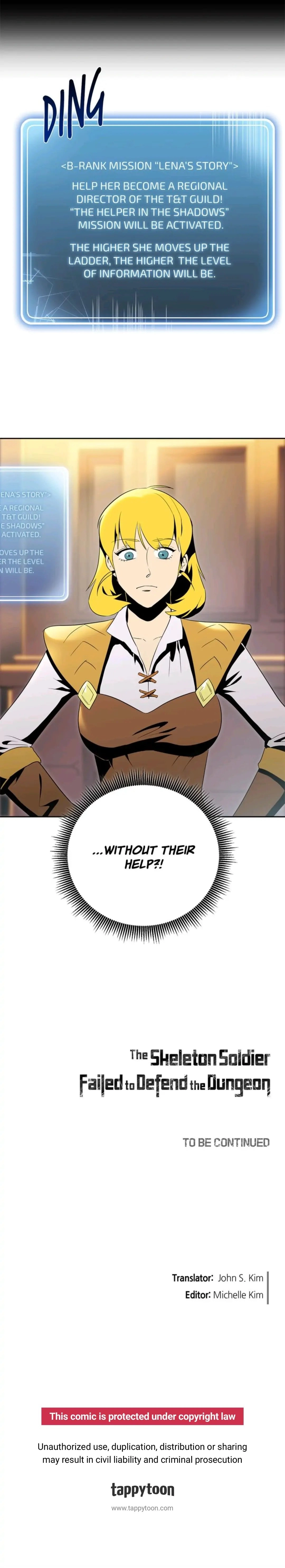 The Skeleton Soldier Failed to Defend the Dungeon Chapter 70, page 37 of 38