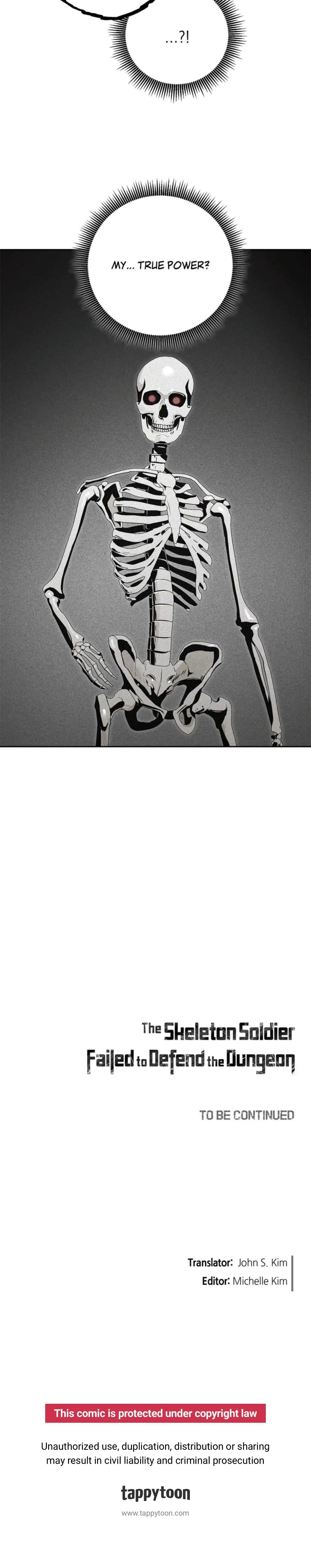 The Skeleton Soldier Failed to Defend the Dungeon Chapter 74, page 36 of 37
