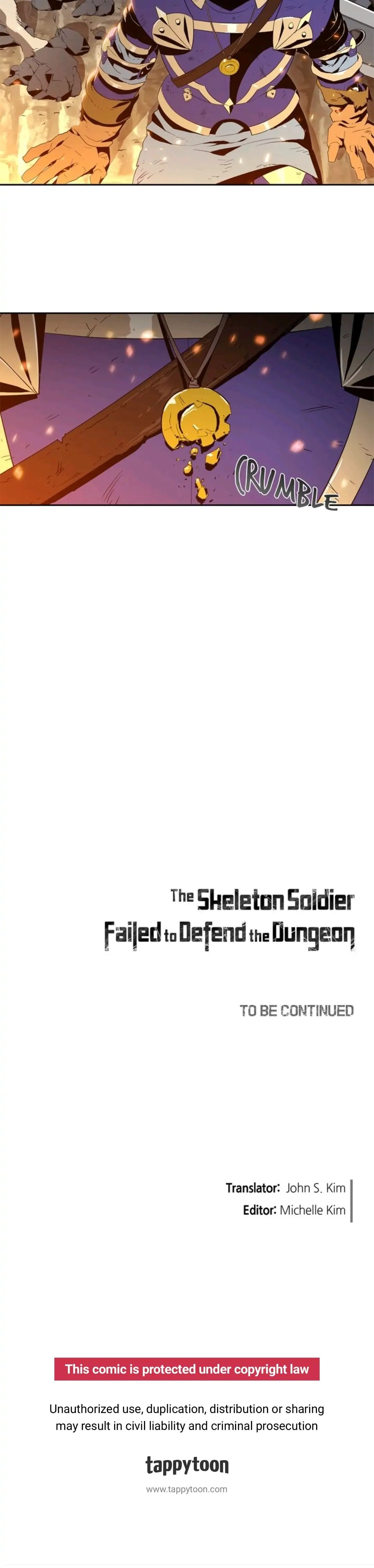 The Skeleton Soldier Failed to Defend the Dungeon Chapter 86, page 55 of 56