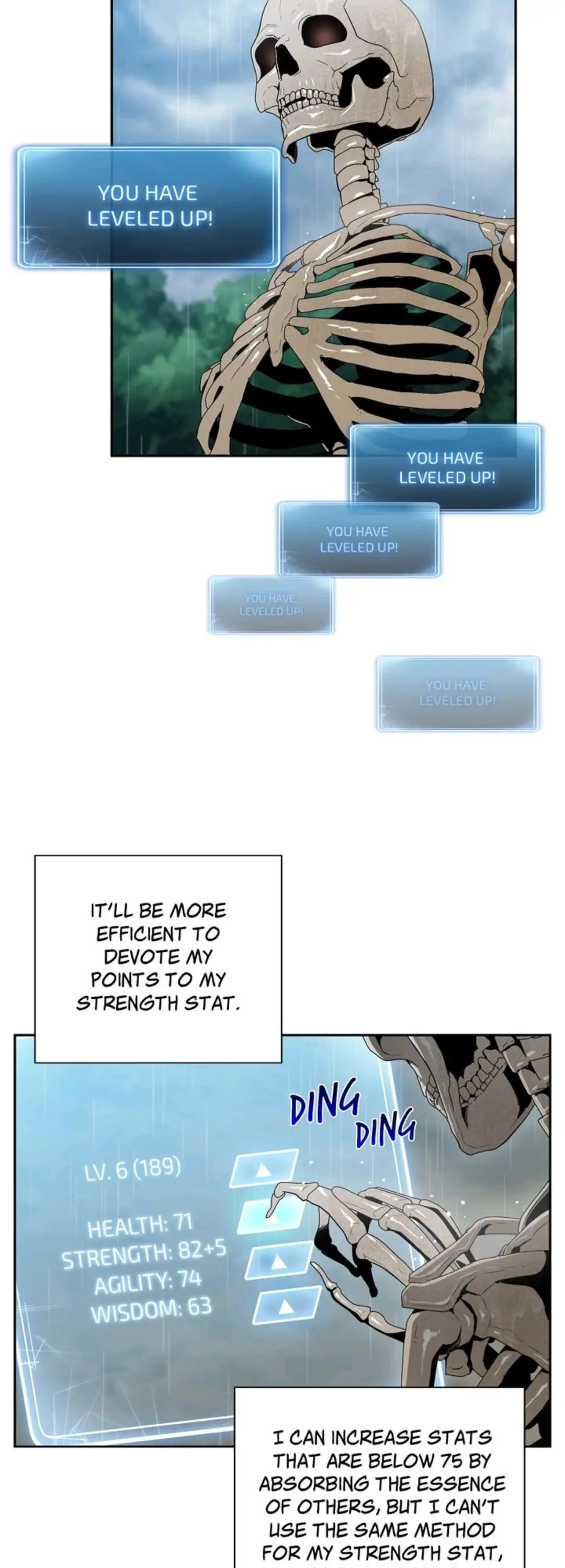 The Skeleton Soldier Failed to Defend the Dungeon Chapter 88, page 35 of 51