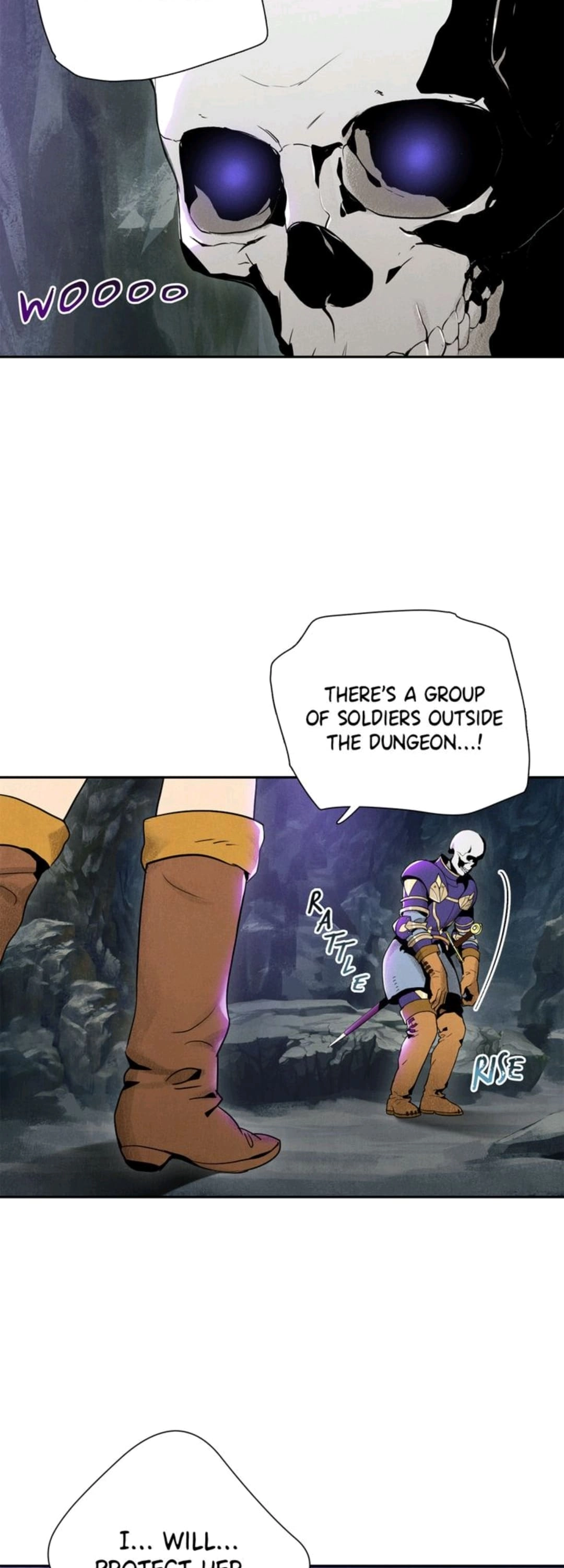 The Skeleton Soldier Failed to Defend the Dungeon Chapter 9, page 22 of 39