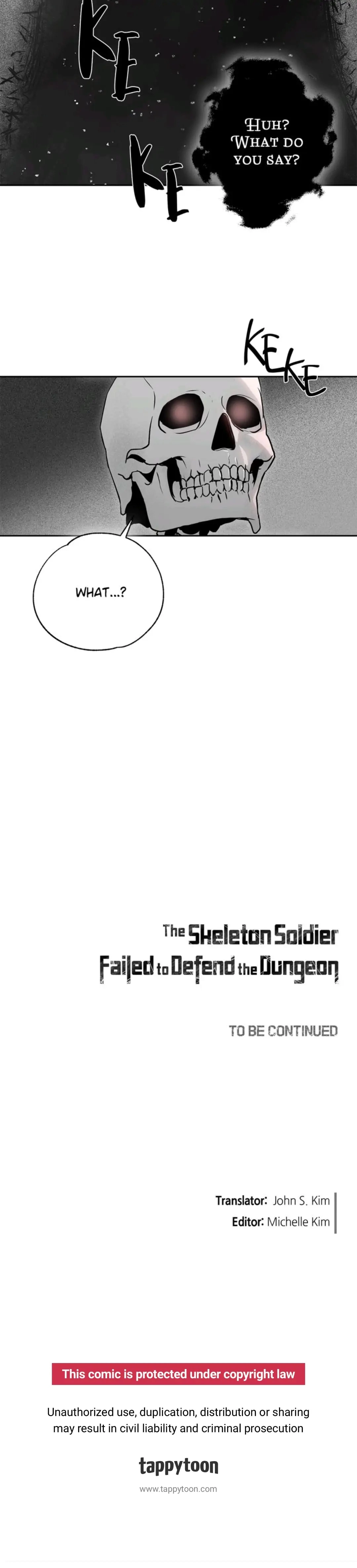 The Skeleton Soldier Failed to Defend the Dungeon Chapter 95, page 45 of 46