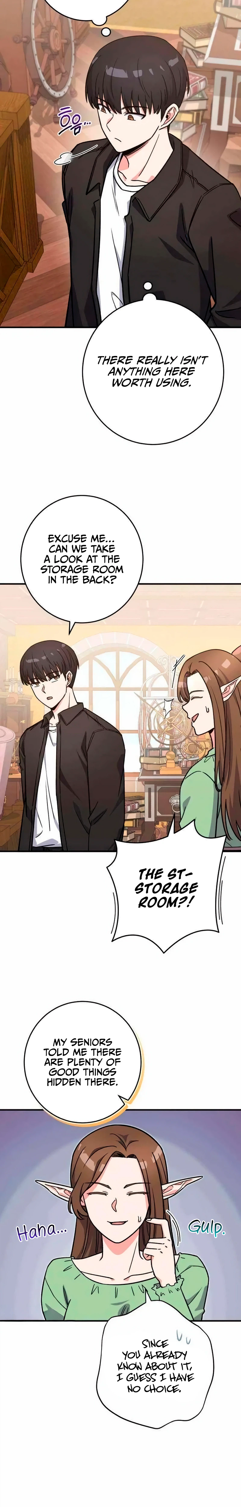The Support Ate it All Chapter 45, page 16 of 30