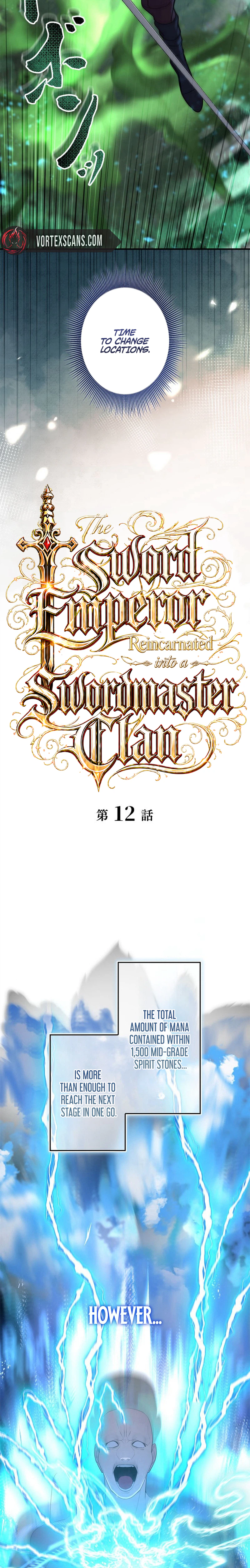 The Sword Emperor Reincarnated into a Swordmaster Clan Chapter 12, page 9 of 30