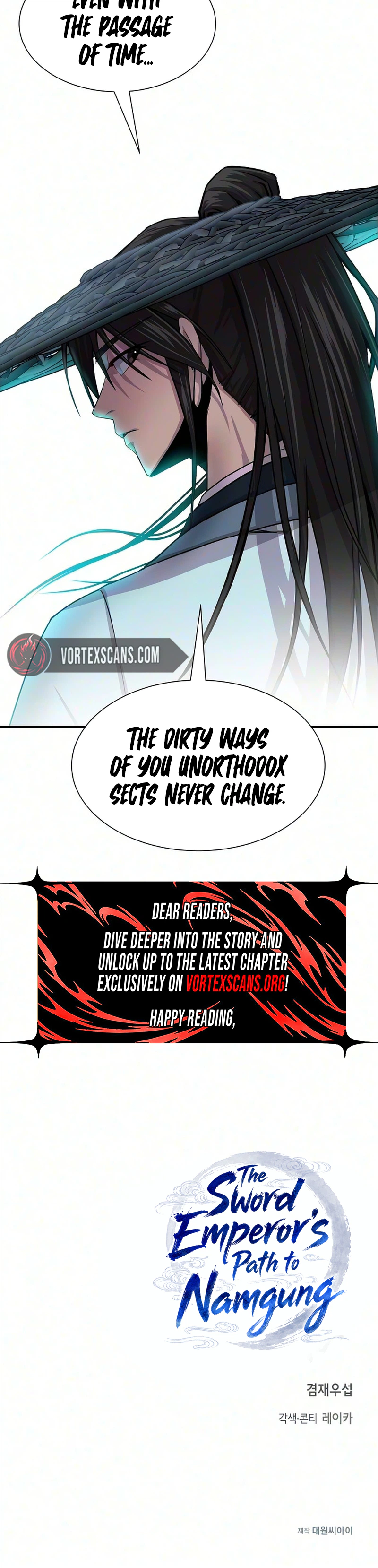 The Sword Emperor’s Path to Namgung Chapter 10, page 32 of 32