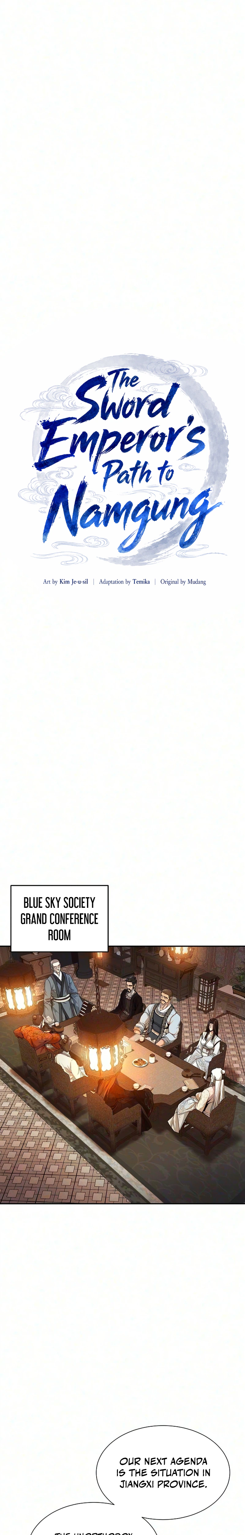 The Sword Emperor’s Path to Namgung Chapter 10, page 6 of 32