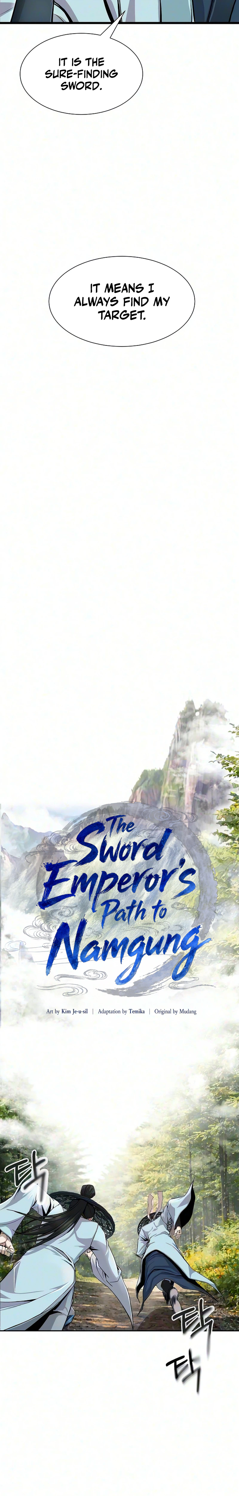 The Sword Emperor’s Path to Namgung Chapter 13, page 6 of 31