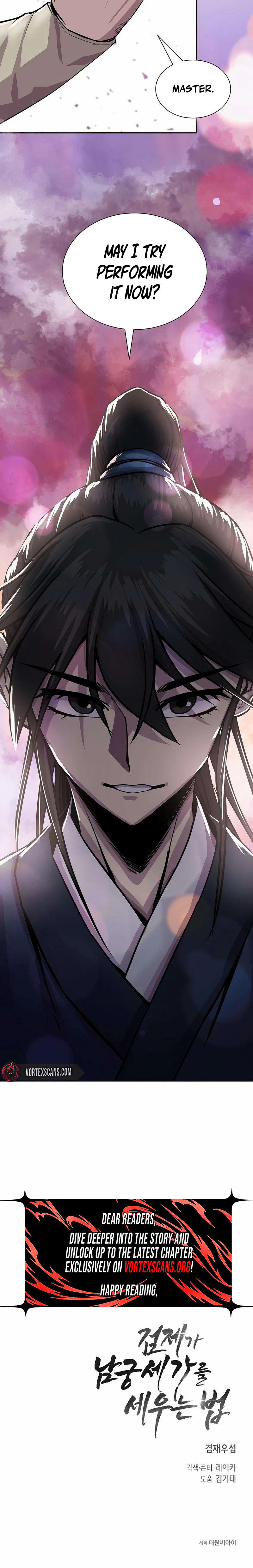 The Sword Emperor’s Path to Namgung Chapter 16, page 30 of 30