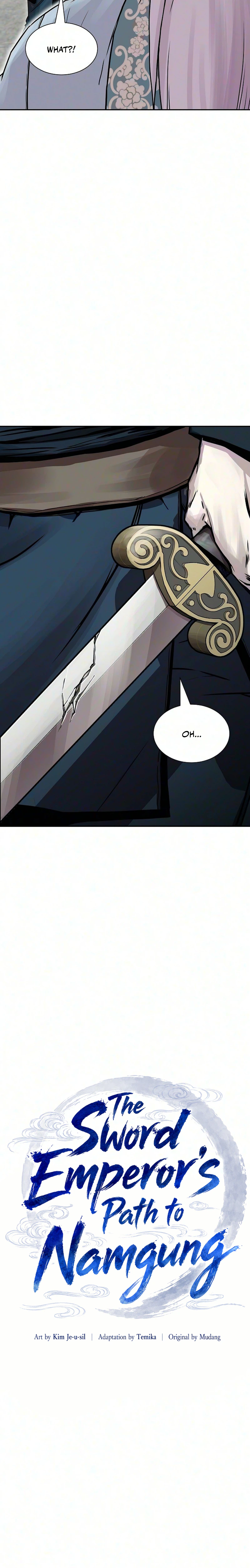 The Sword Emperor’s Path to Namgung Chapter 5, page 18 of 37