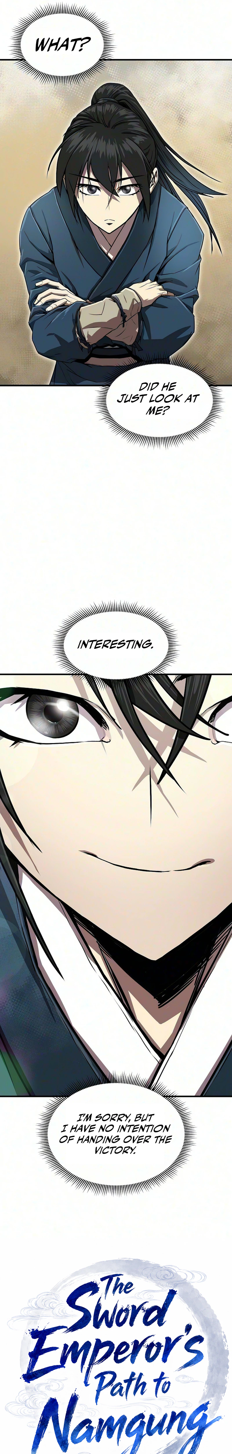 The Sword Emperor’s Path to Namgung Chapter 7, page 36 of 37