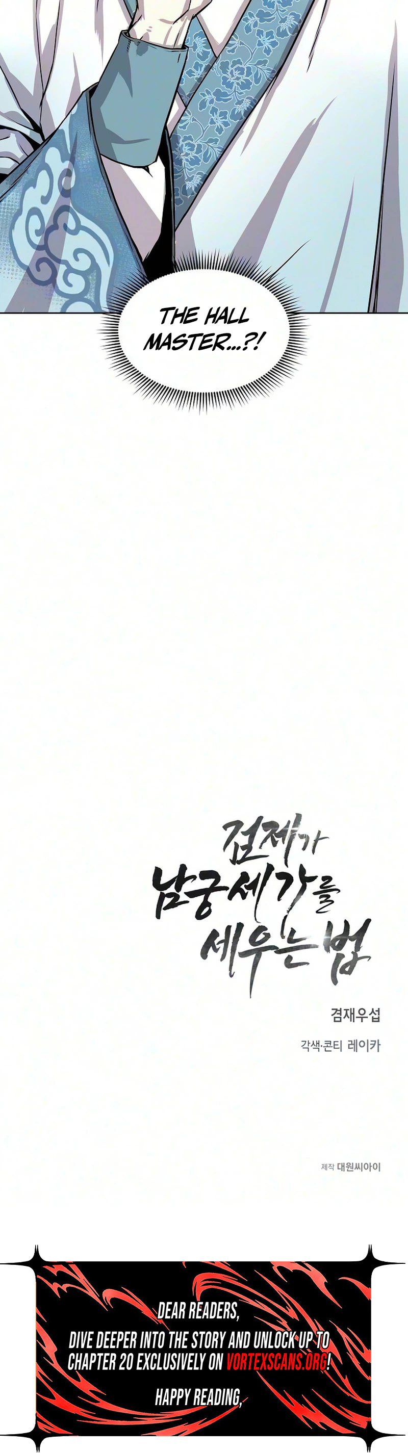 The Sword Emperor’s Path to Namgung Chapter 9, page 37 of 37