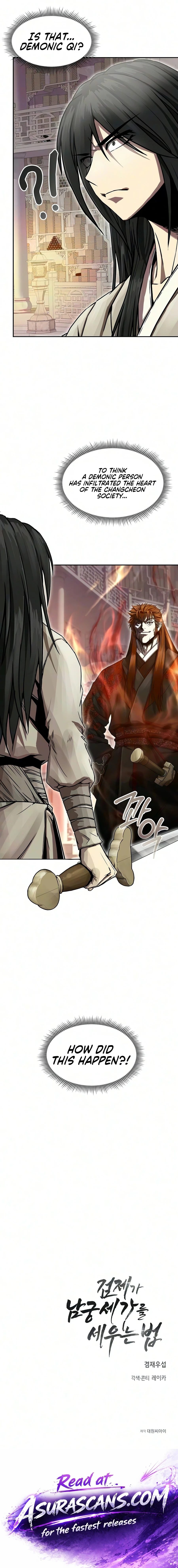 The Sword Emperor’s Rise of Namgung Chapter 5, page 22 of 22