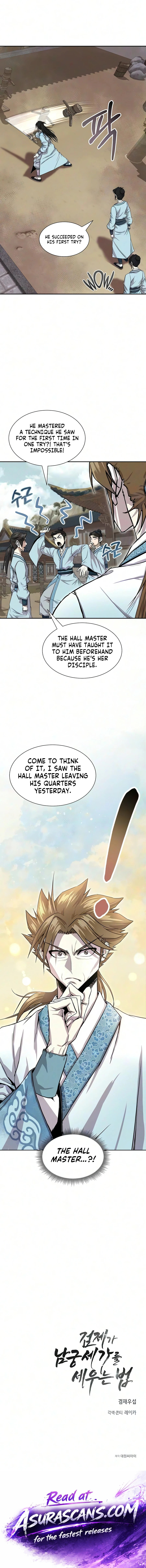 The Sword Emperor’s Rise of Namgung Chapter 9, page 21 of 21
