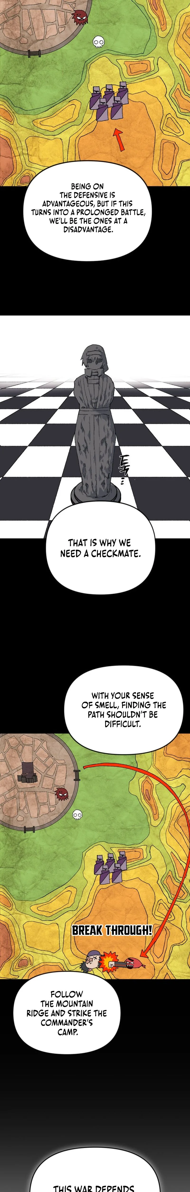 The Tale Of The Skeleton Messenger Chapter 27, page 33 of 45