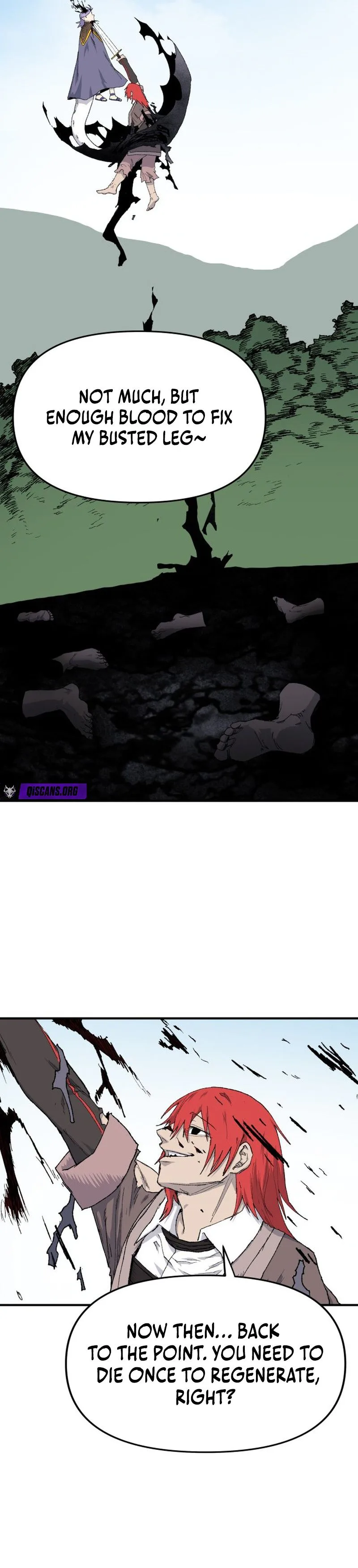 The Tale Of The Skeleton Messenger Chapter 29, page 32 of 37