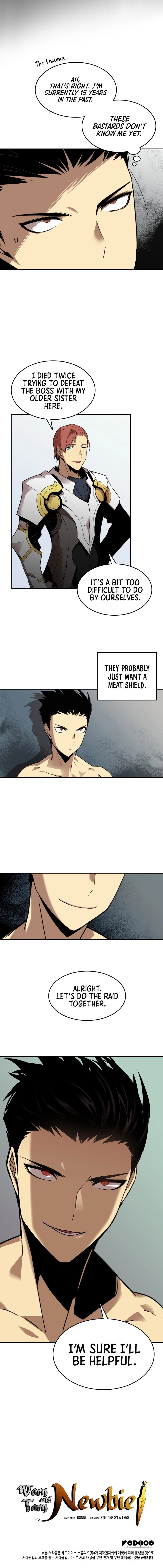 The Worn and Torn Newbie Chapter 7, page 6 of 7