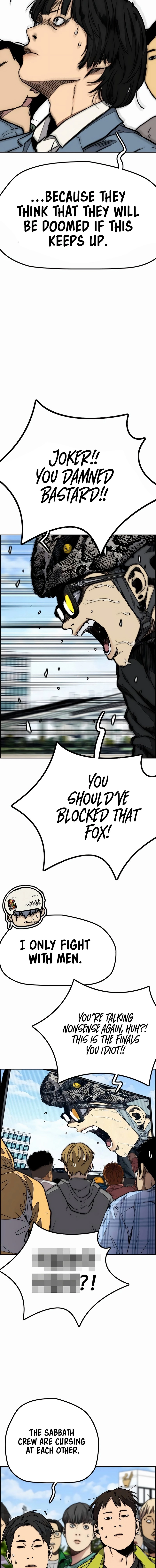 Wind Breaker Chapter 532, page 10 of 32