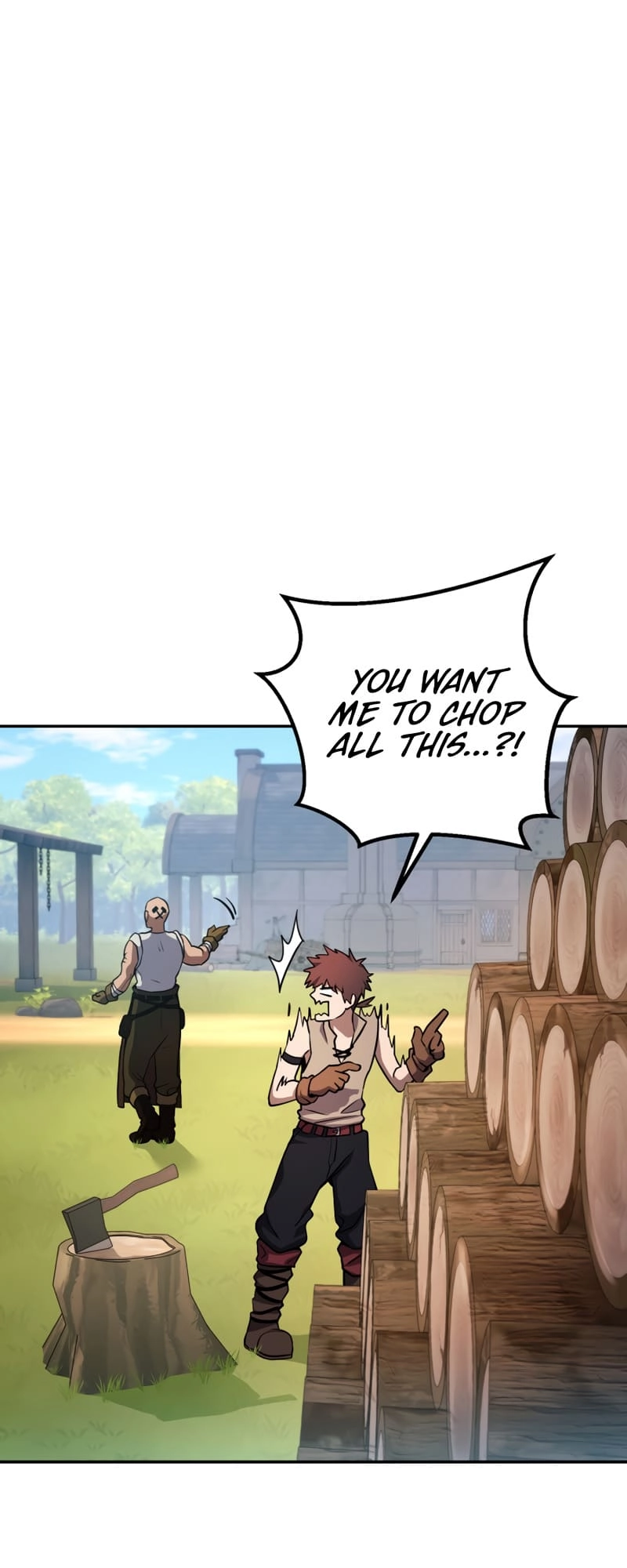 Zig the Blacksmith Chapter 2, page 21 of 135
