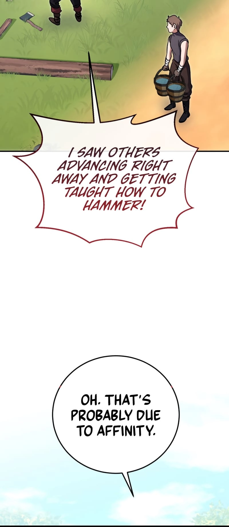 Zig the Blacksmith Chapter 2, page 31 of 135