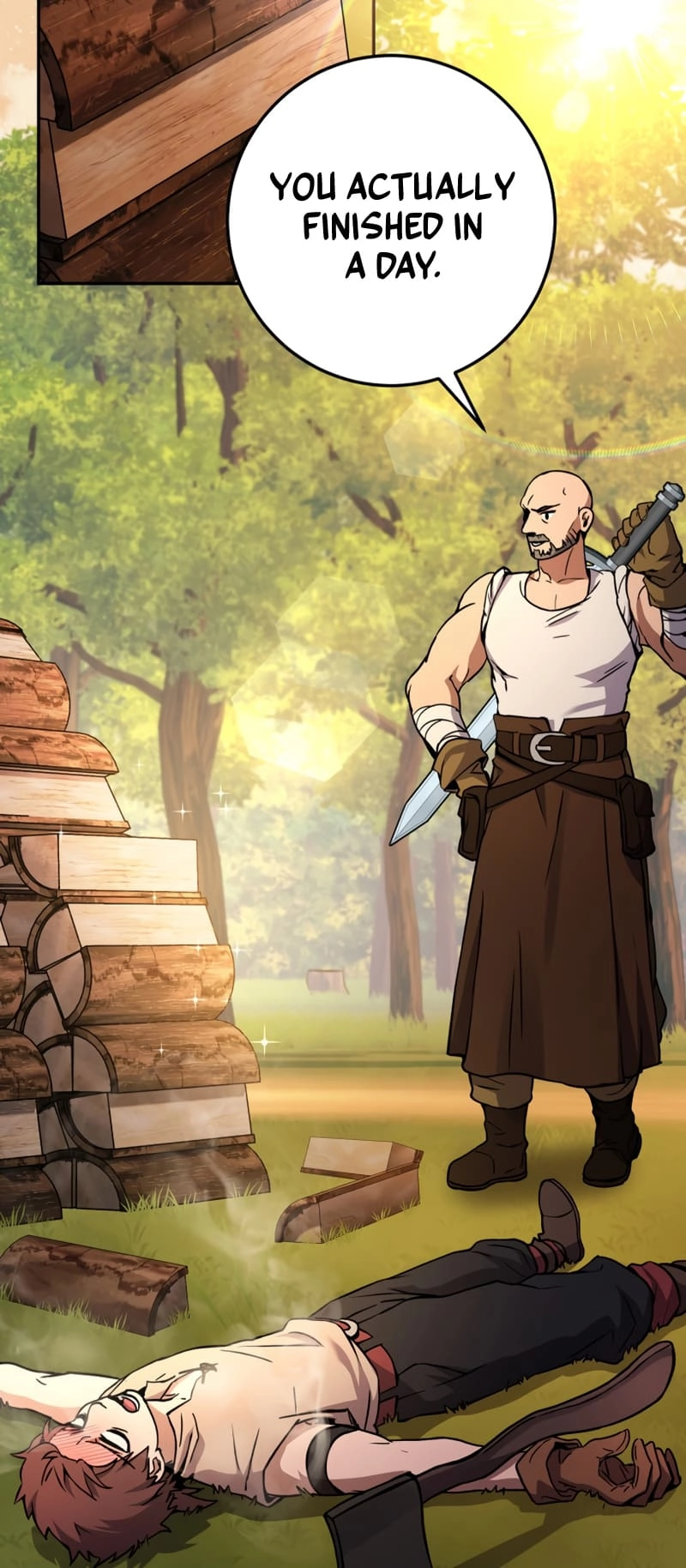 Zig the Blacksmith Chapter 2, page 47 of 135