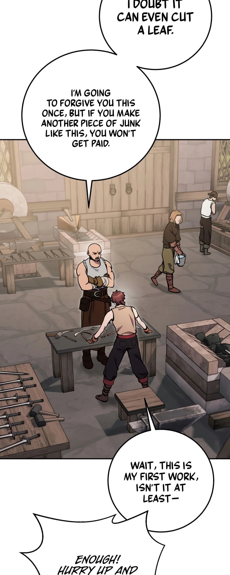Zig the Blacksmith Chapter 3, page 28 of 90