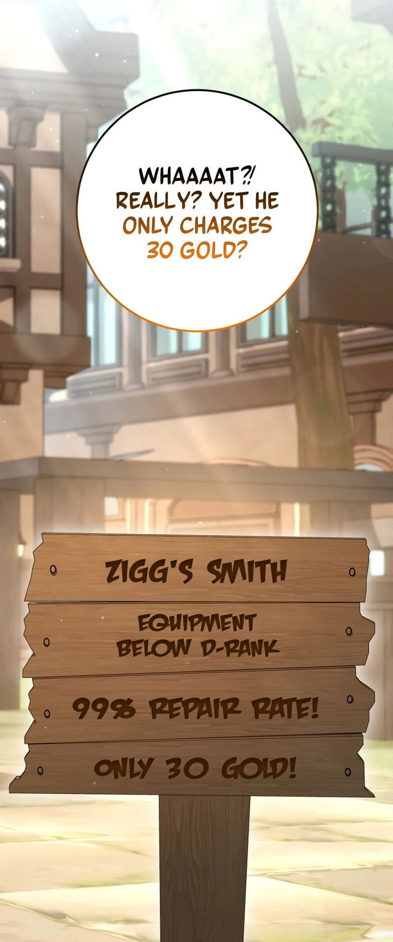 Zig the Blacksmith Chapter 4, page 52 of 83
