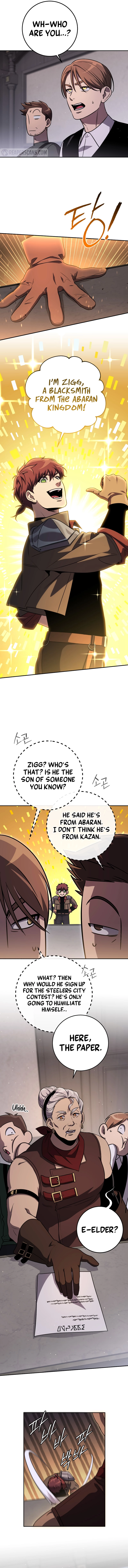 Zig the Blacksmith Chapter 70, page 12 of 17