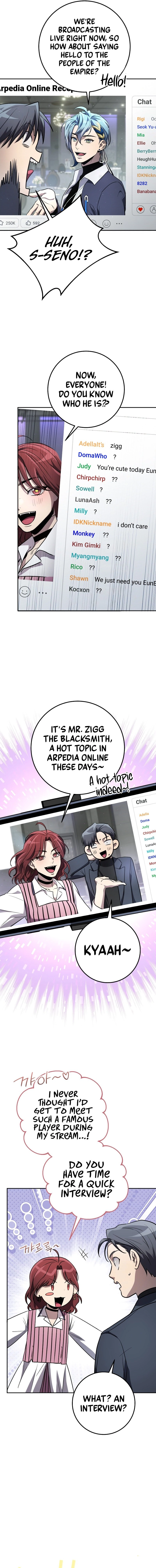 Zig the Blacksmith Chapter 74, page 11 of 18
