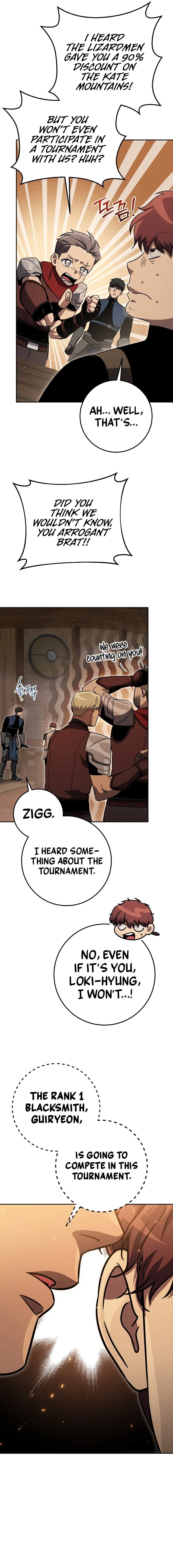 Zig the Blacksmith Chapter 76, page 9 of 20